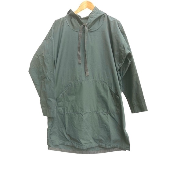 Jnby Anorak Jacket Outdoor Waterproof Hood military green oversized - Picture 1 of 11